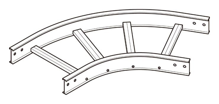 7ARA560|水平ベンドラック