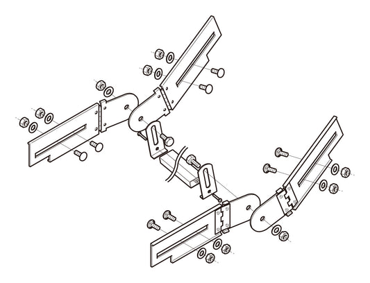 7ARB3|上下左右自在継ぎ金具