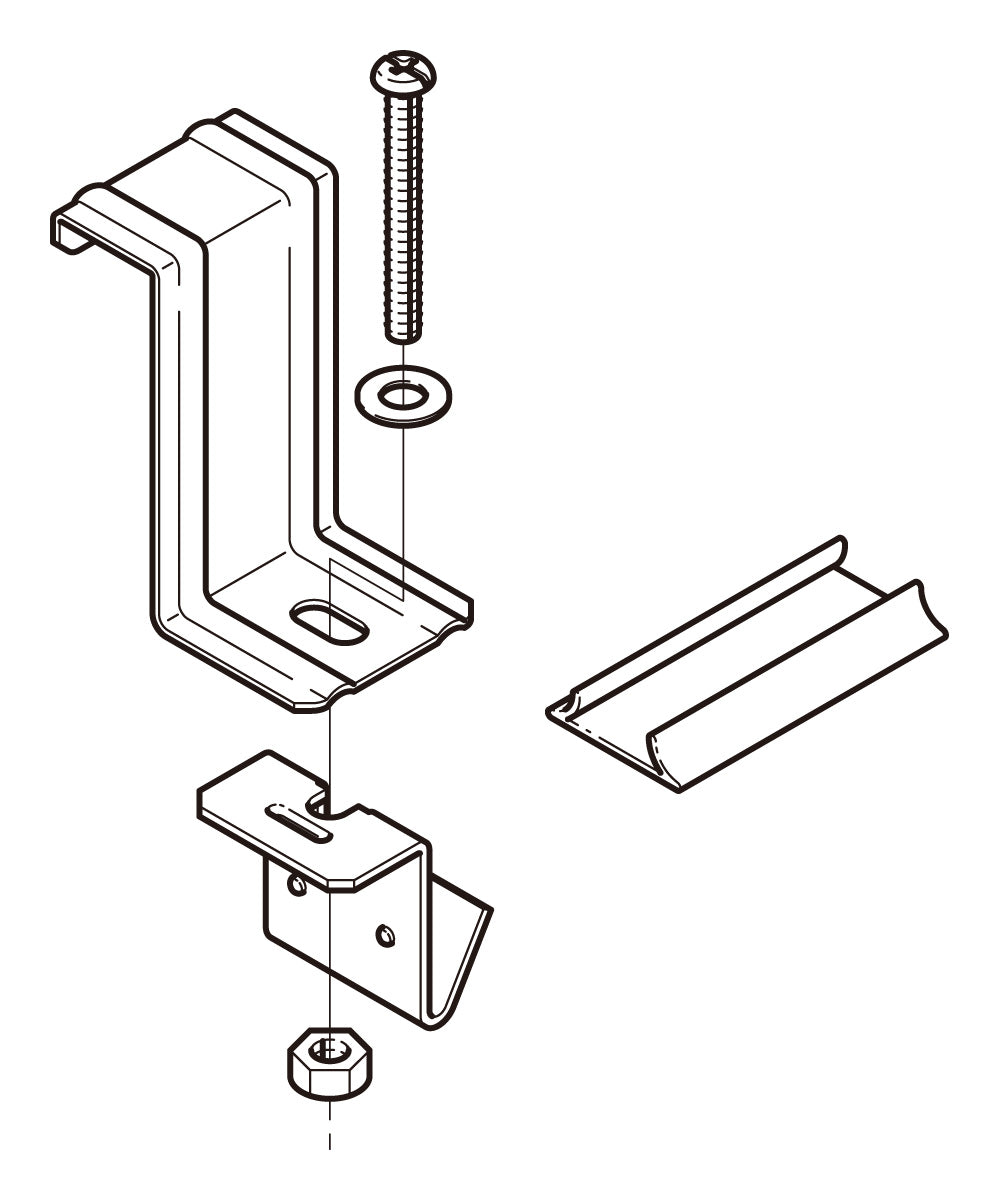 7ARS10|アングル用振れ止め金具