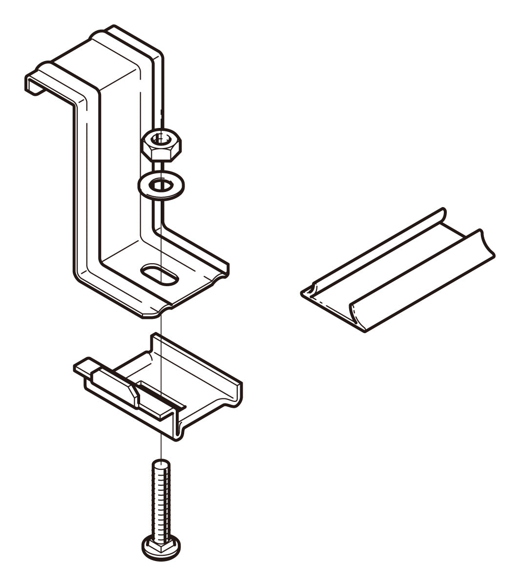 7ARS9|アングル用振れ止め金具