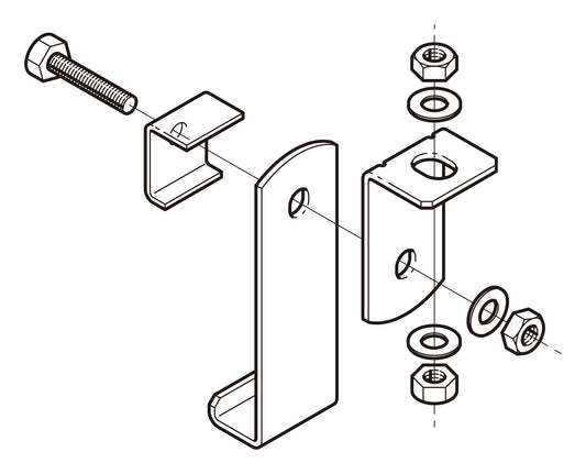 8ARFH1B|斜め吊り金具