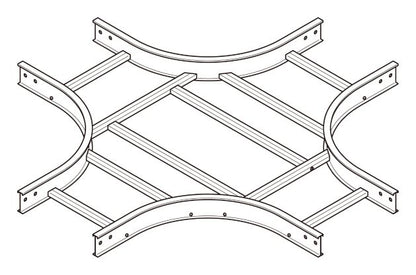 8ARX20|X形分岐ラック