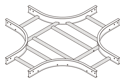 8ARX60|X形分岐ラック