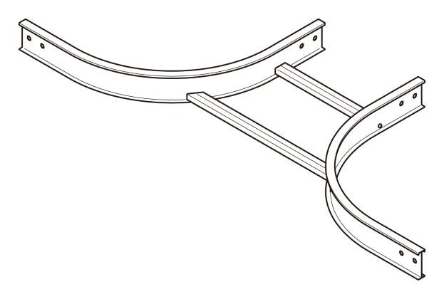 8ARZT100|特殊T形分岐ラック