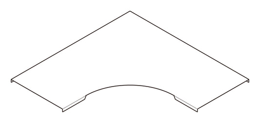 ACVLA50|アルミ外直角L形分岐カバー