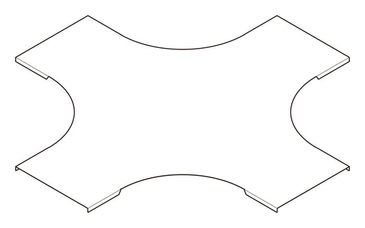 ACVX20|アルミX形分岐カバー