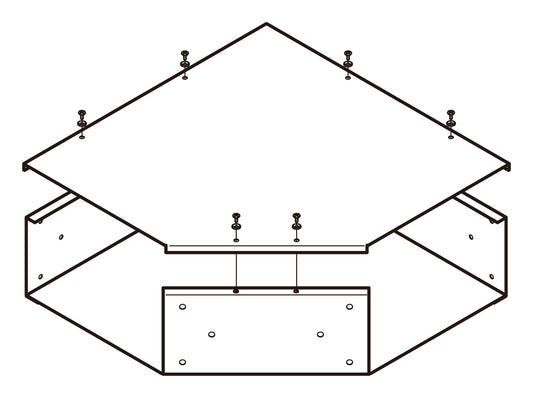 ADL2020|アルミダクトL形分岐