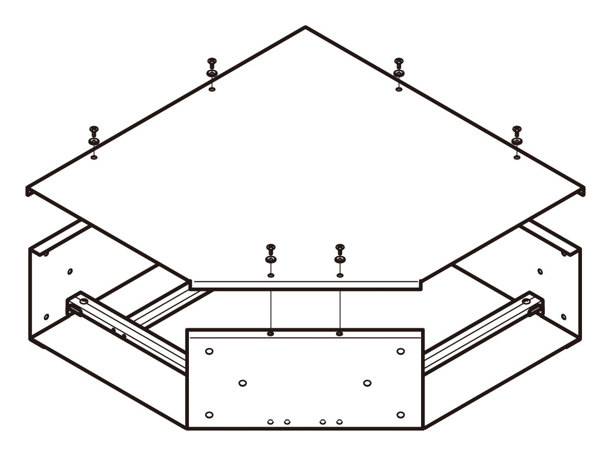 ADLK3010|アルミダクトL形分岐