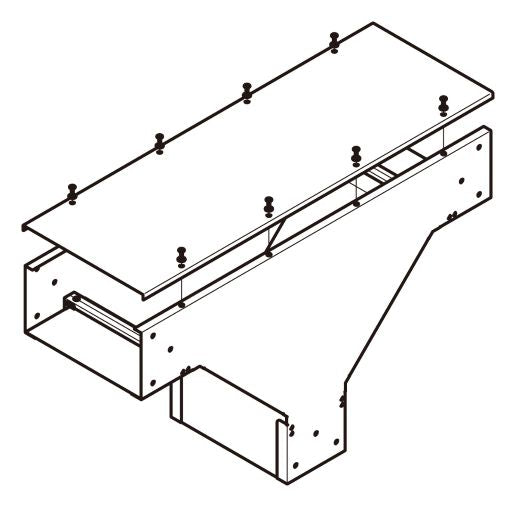 ADOTK3020|アルミダクトT型分岐