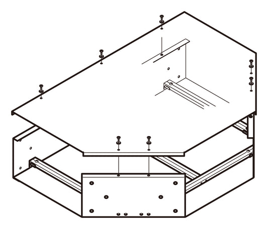 ADTK2010|アルミダクトT形分岐