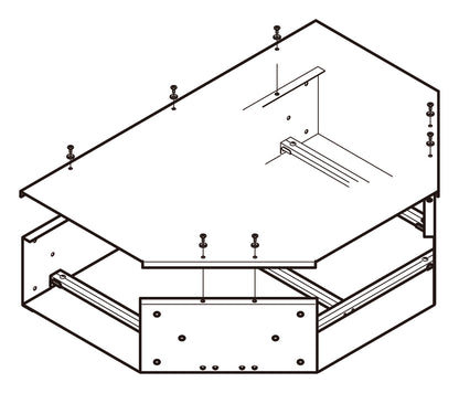 ADTK2015|アルミダクトT形分岐
