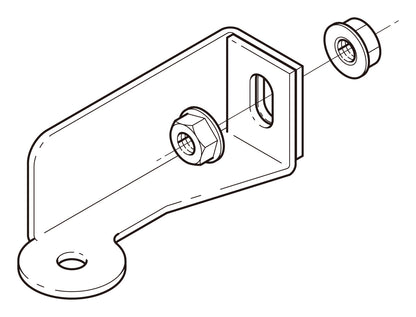 BKBR1HR|ブレース取付金具