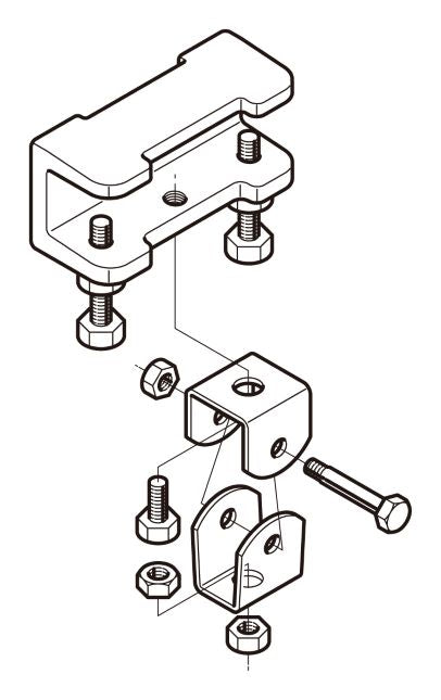 BTS1S-W4|吊りボルト斜め支持金具