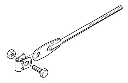 BTYR1-W3|吊りボルト振れ止め金具