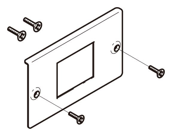 CP4F|大角形用コンセントプレート