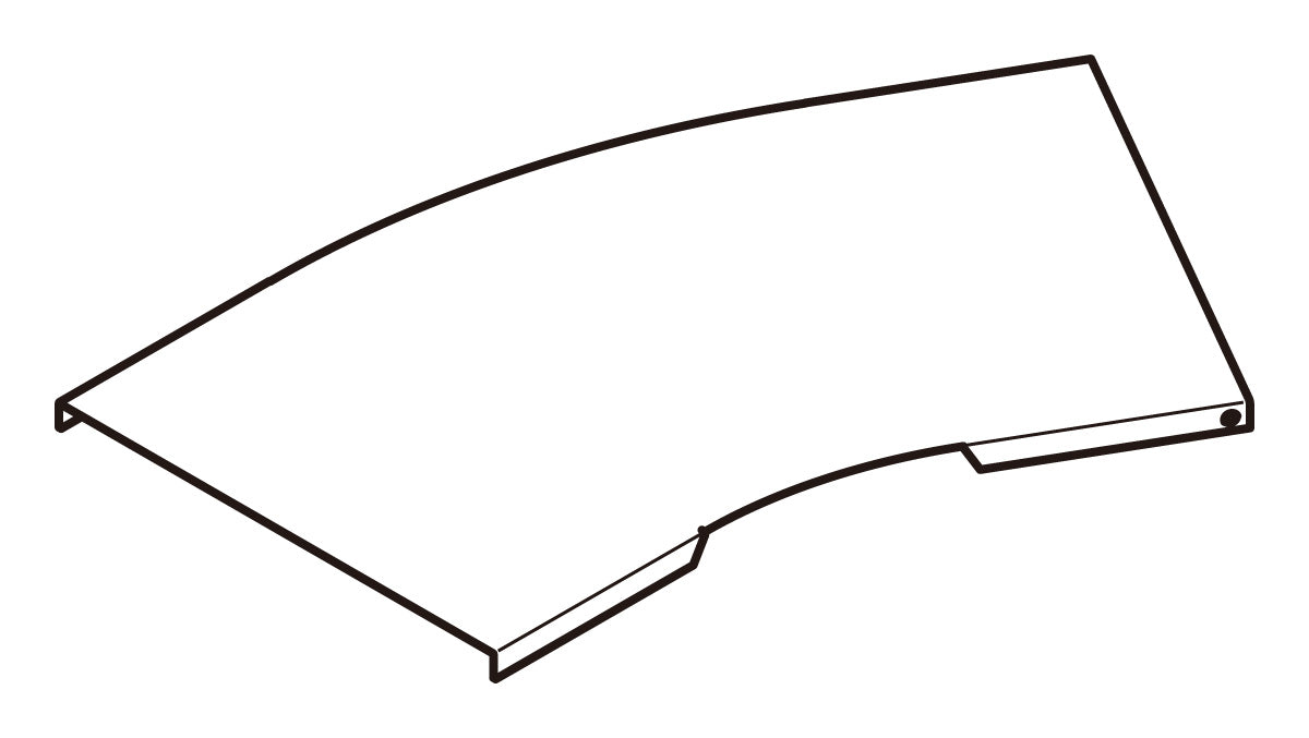 CVA630|水平ベンドカバー