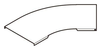 CVA845|水平ベンドカバー