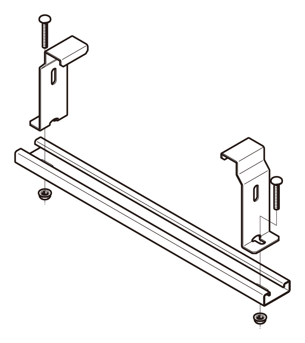CVCQBG40|接続部底板カバークランプ