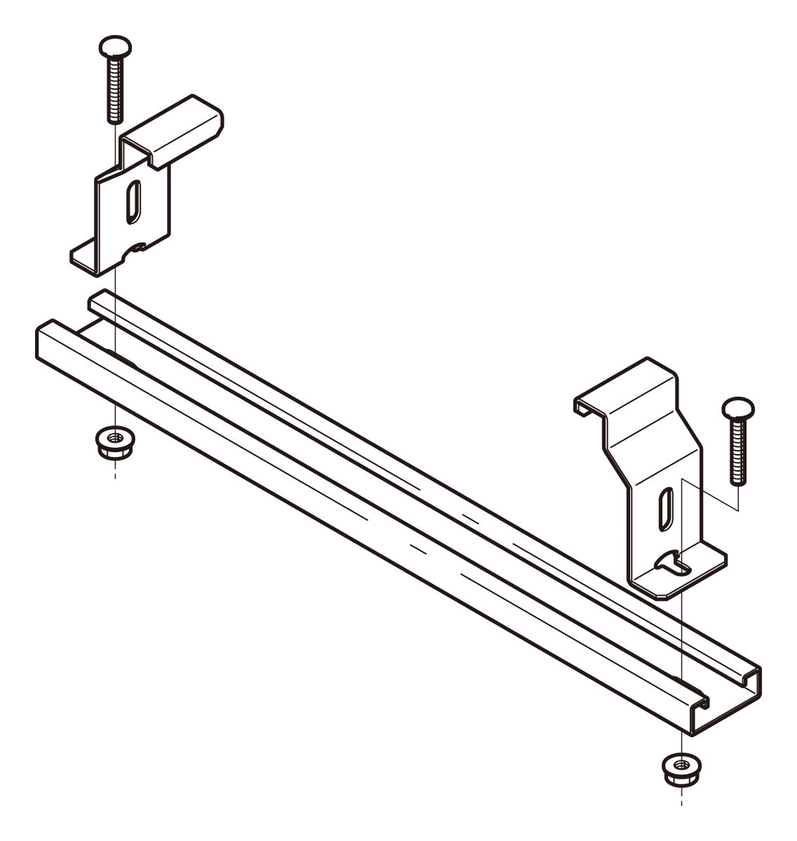 CVCSBG40|接続部底板カバークランプ