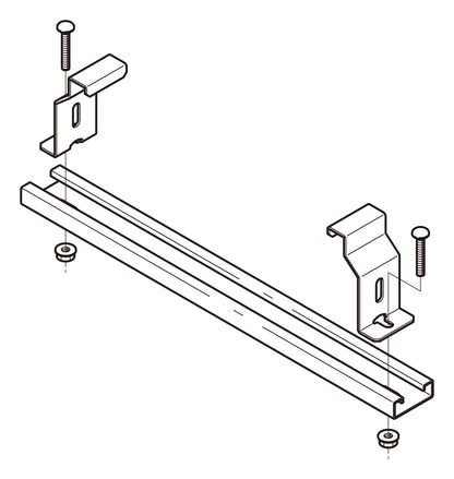 CVCSBG40|接続部底板カバークランプ