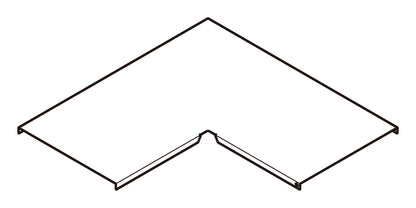 CVLAC90|内・外直角L形分岐カバー