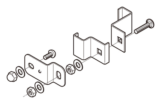 CVV10A1|立上りカバー止め金具