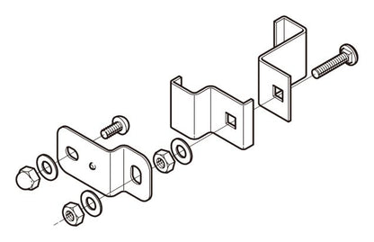 CVV8A1|立上りカバー止め金具