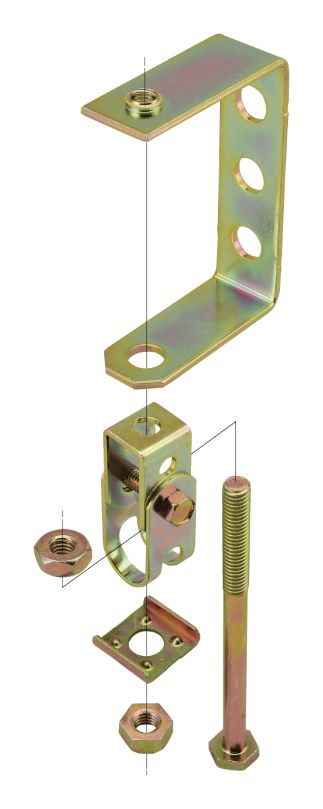 CYF100S|みぞ形鋼用 斜め吊り金具