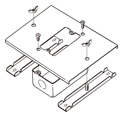 DBC18B1|埋込型コンセントボックス
