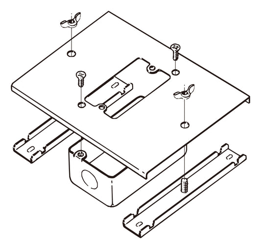DBC18B1|埋込型コンセントボックス