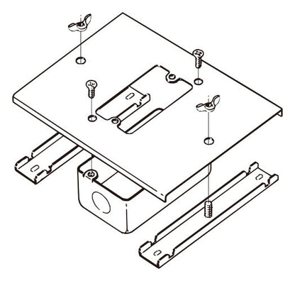 DBC18B1|埋込型コンセントボックス