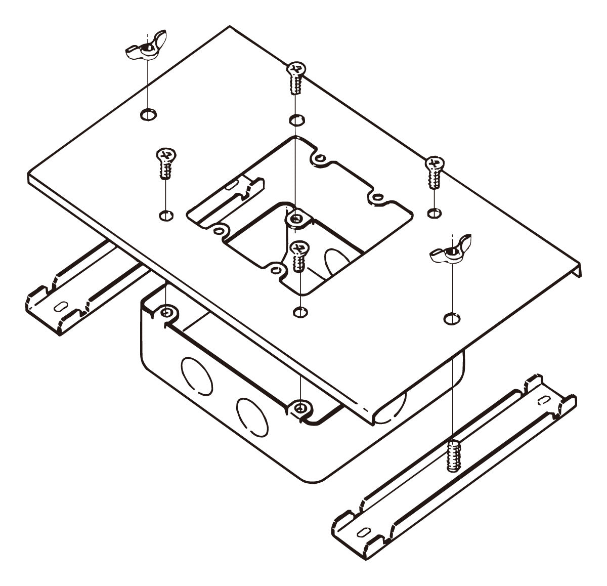 DBC18B2|埋込型コンセントボックス