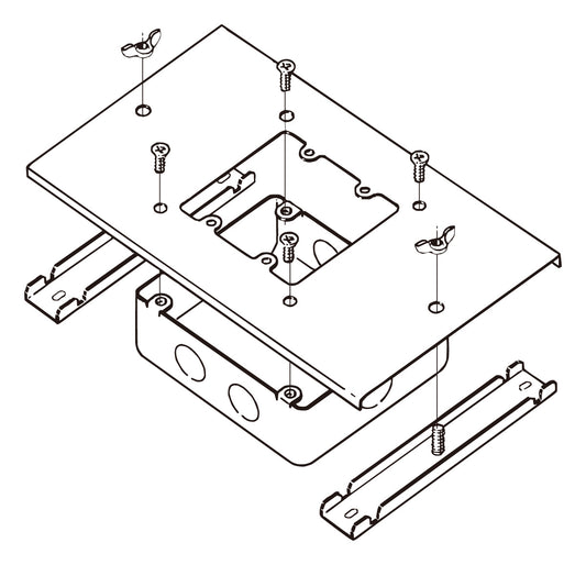 DBC18B2|埋込型コンセントボックス
