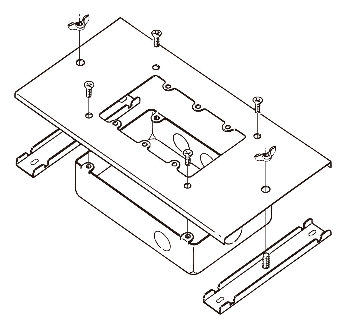 DBC18B3|埋込型コンセントボックス