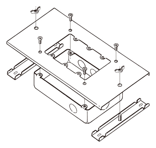 DBC18B3|埋込型コンセントボックス