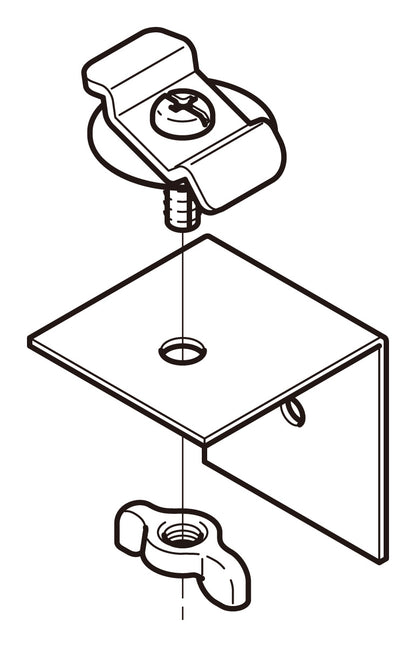 DBTJ2FK|分岐ボックス用止め金具