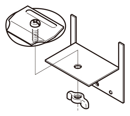 DBTJ3FK|分岐ボックス用止め金具