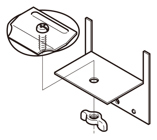 DBTJ3FK|分岐ボックス用止め金具