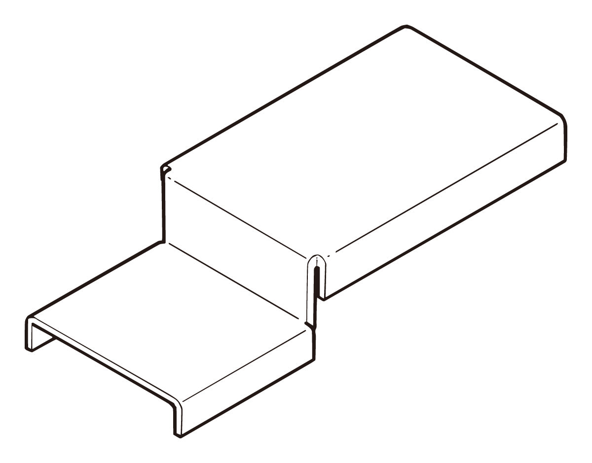 DG2R1DFN|異径継ぎ金具用カバー
