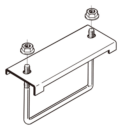 DH12UL|形鋼用交差支持金具