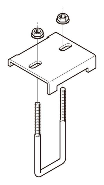 DH3CL|ダクト交差支持金具