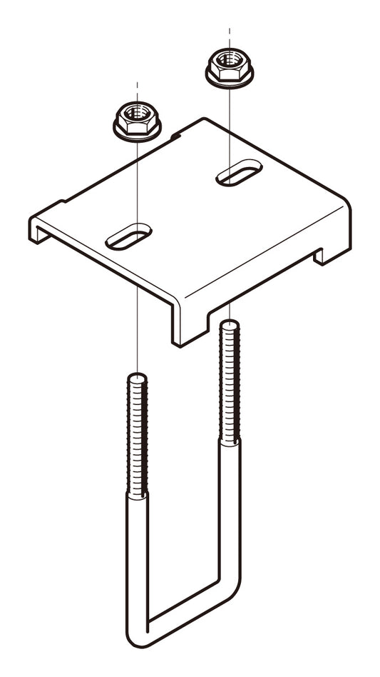 DH3CL|ダクト交差支持金具