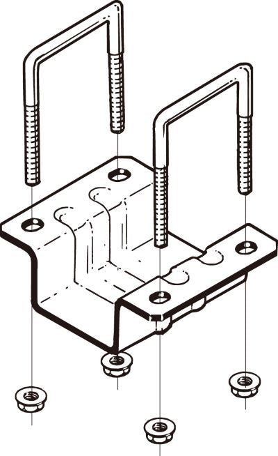 DHCR1|交差支持金具
