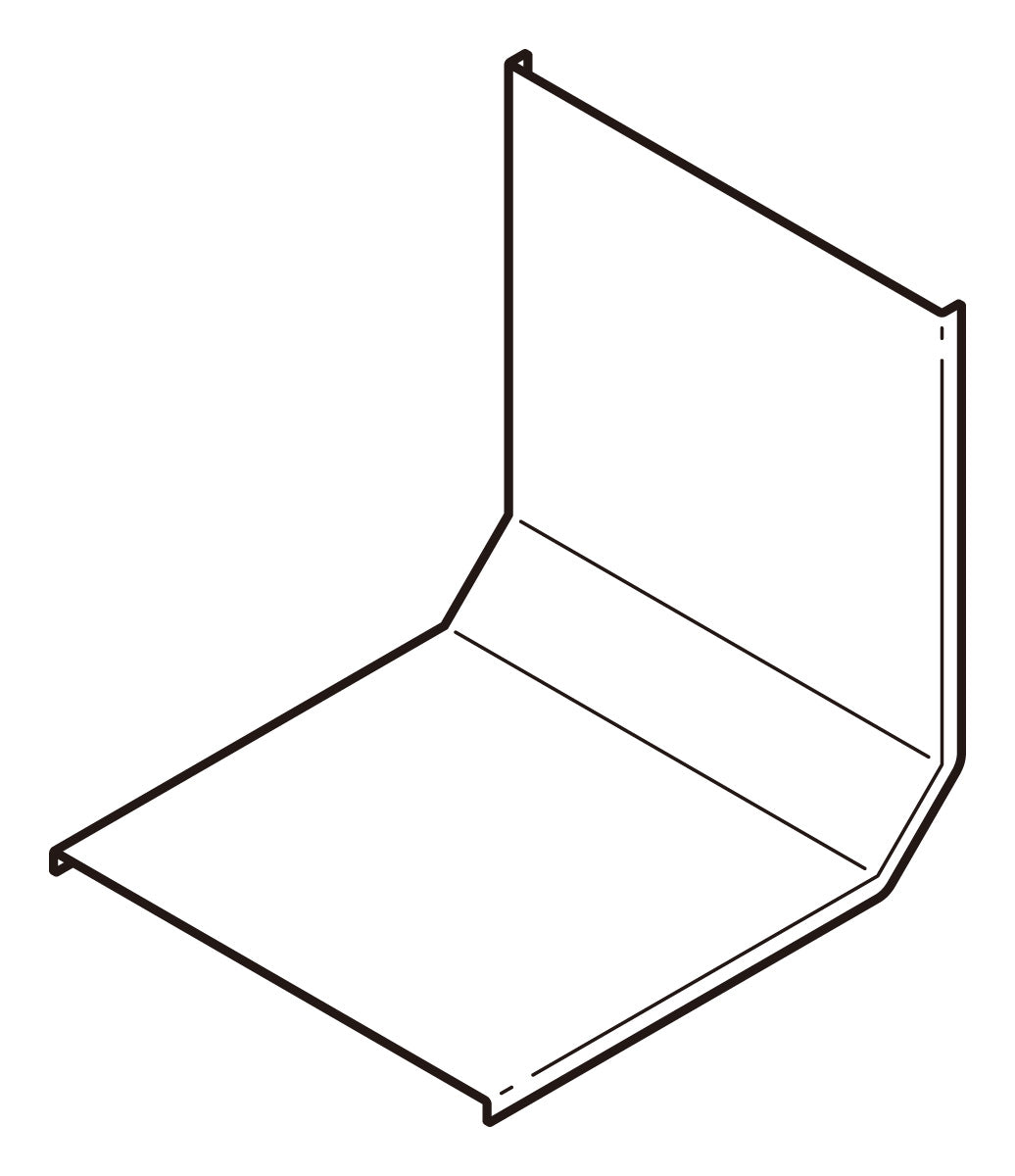 DI-18FN|金属ダクト用エルボ蓋