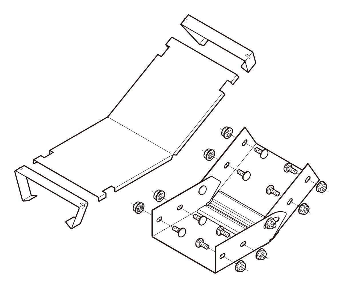 DI-18VF|垂直自在継ぎ金具