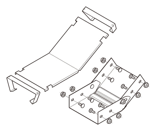 DI-18VF|垂直自在継ぎ金具