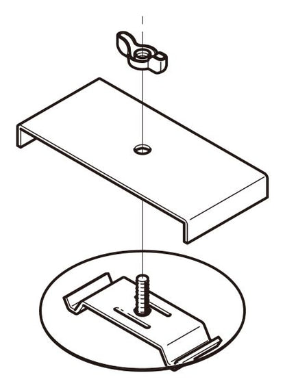 DK10UKB|照明器具取付金具用補助金具