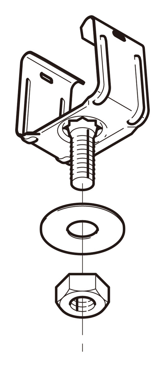 DK1UK-9｜上向き用器具取付金具