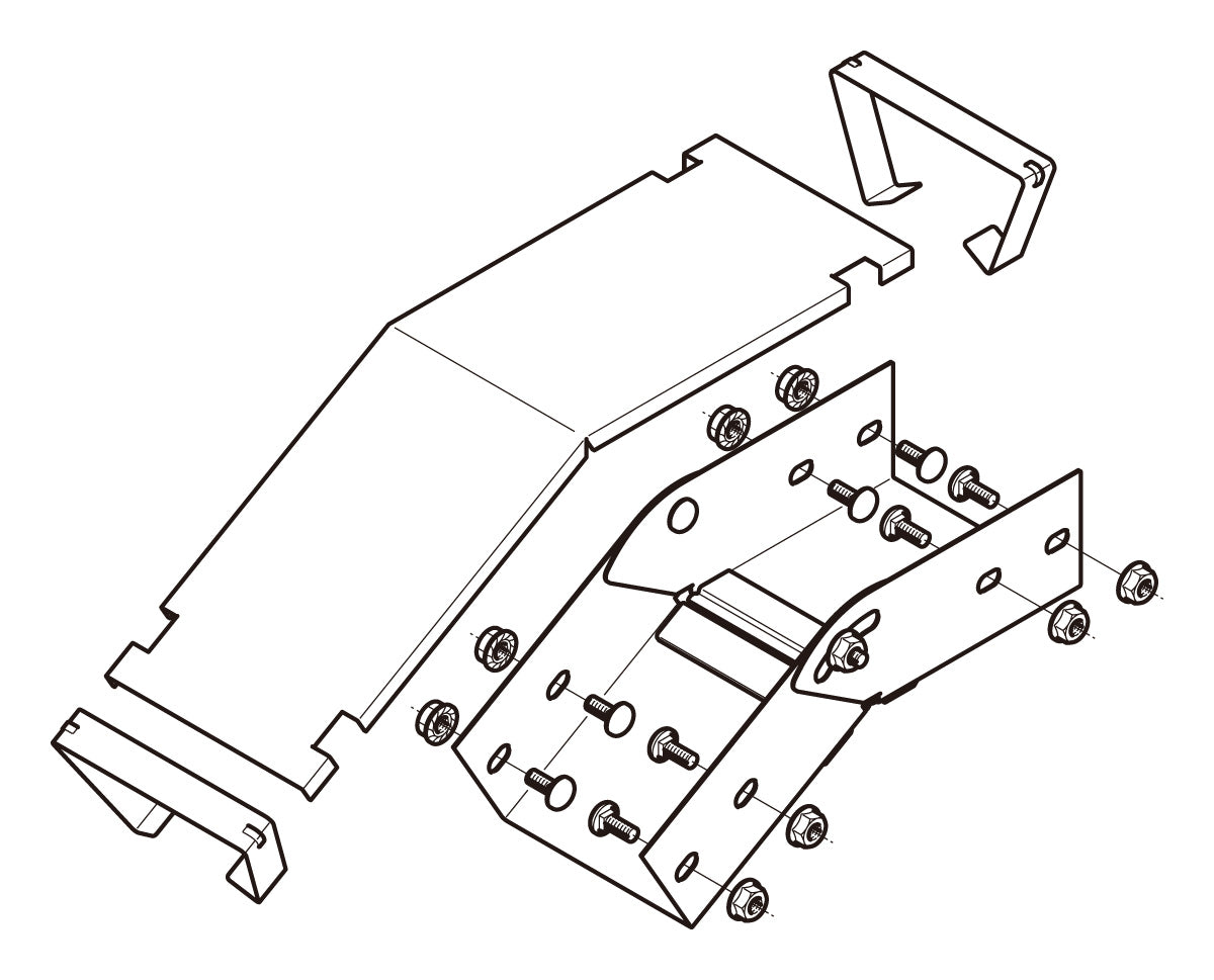 DO-12VF|垂直自在継ぎ金具
