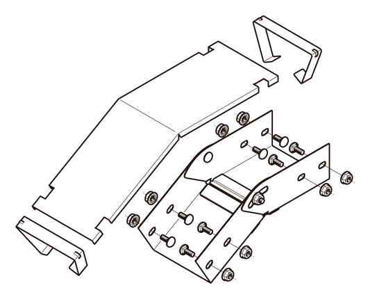 DO-12VF|垂直自在継ぎ金具